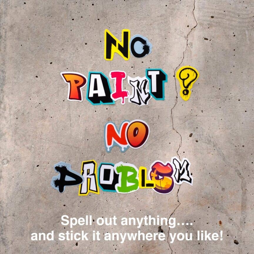 The Graffiti Alphabet Sticker Book