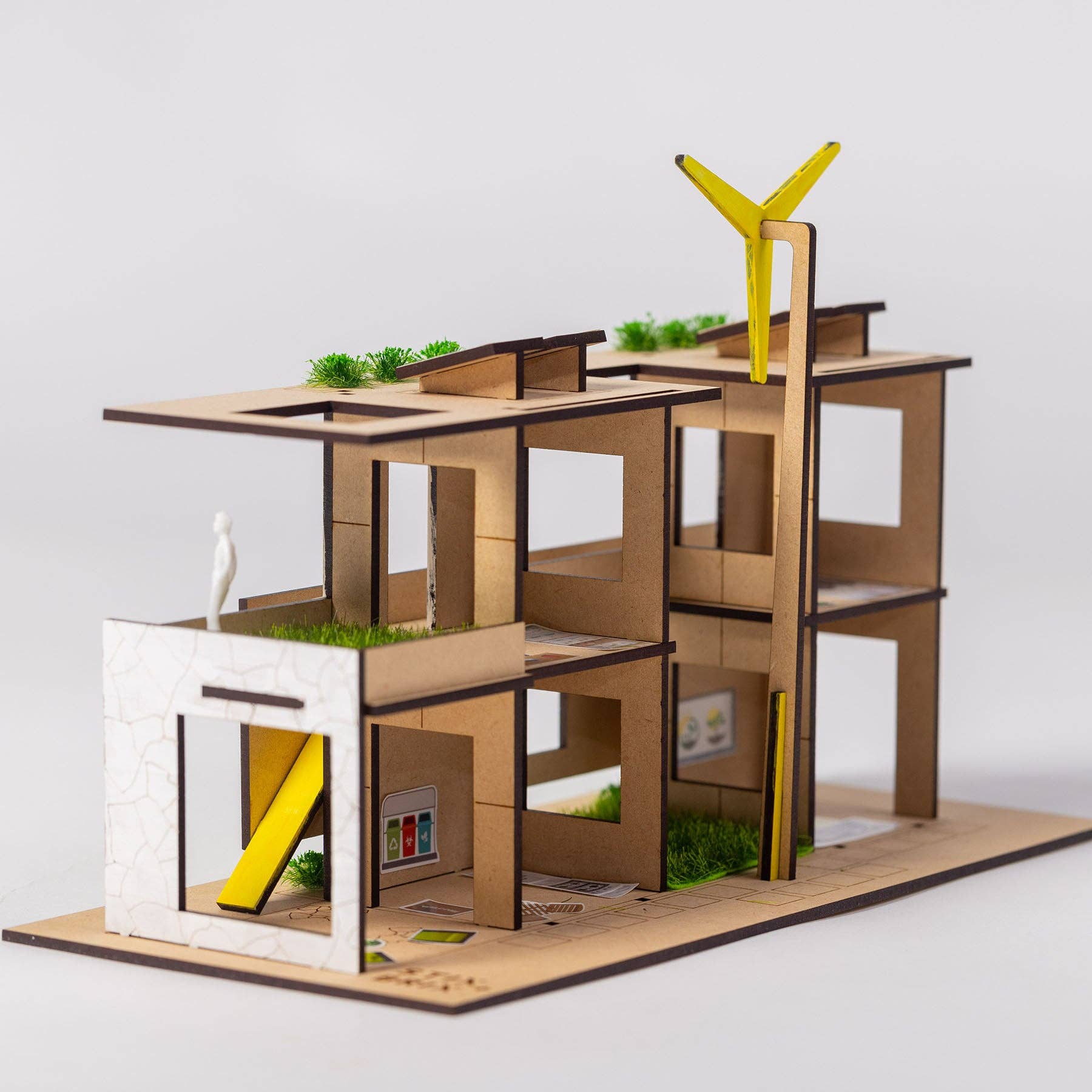 ECO-HOUSE Architectural Model Building Kit