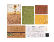 3D Wooden Flower Puzzle: Sunflower