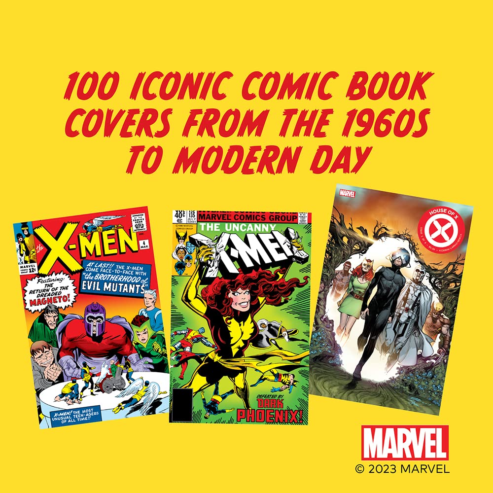 Marvel The X-Men: 100 Collectible Comic Book Cover Postcards