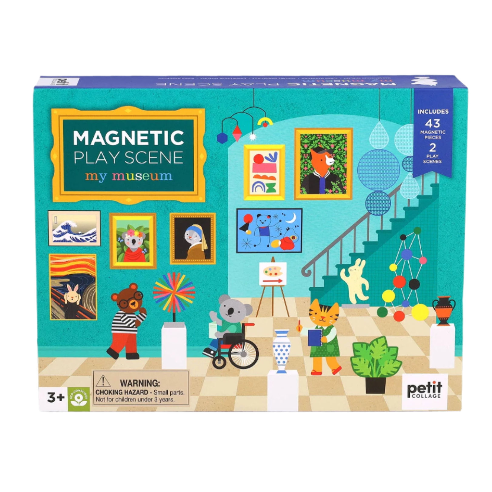 My Museum Magnetic Play Scene