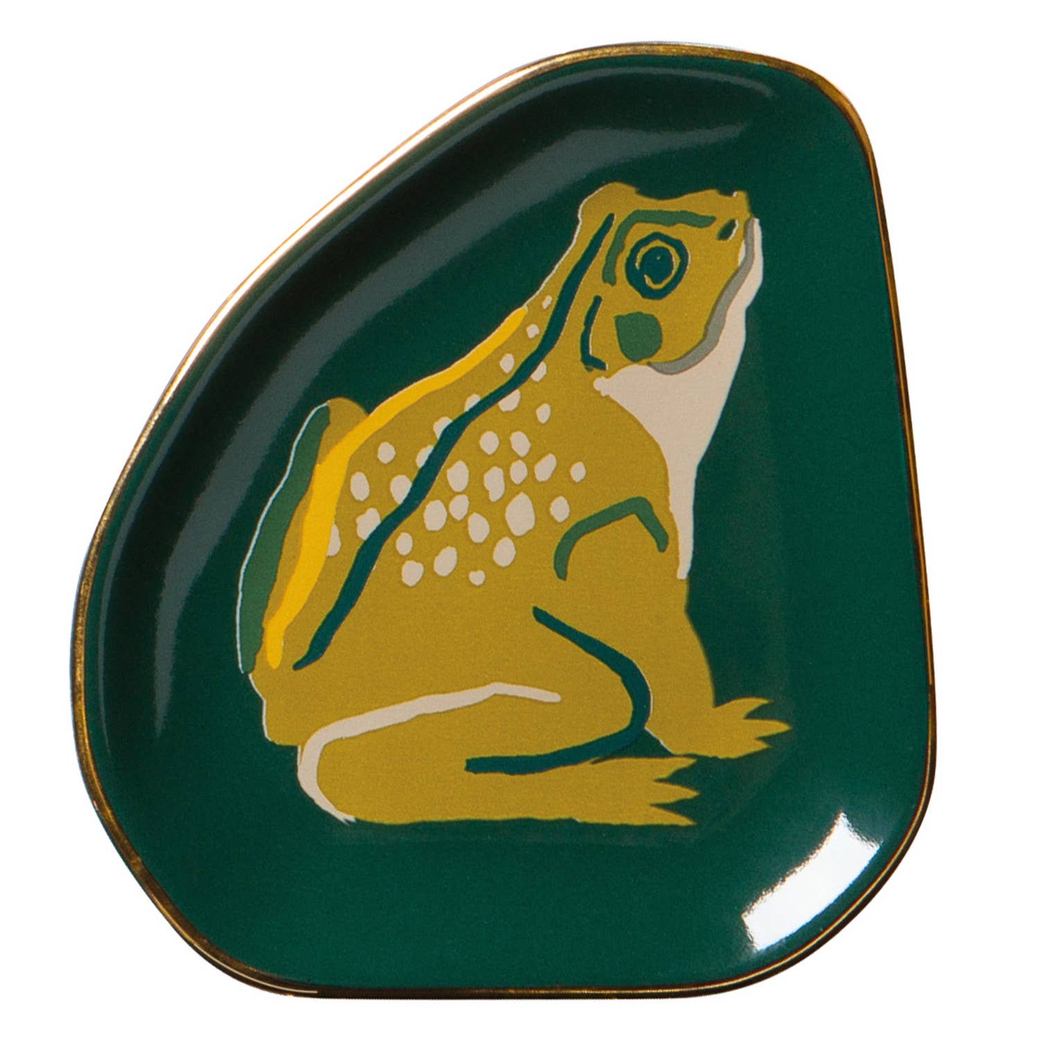 Boundless Frog Shaped Ceramic Trinket Tray