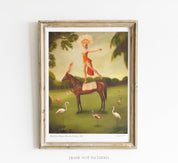 Tallulah Shaw Rehearses Art Print - 8.5" X 11"