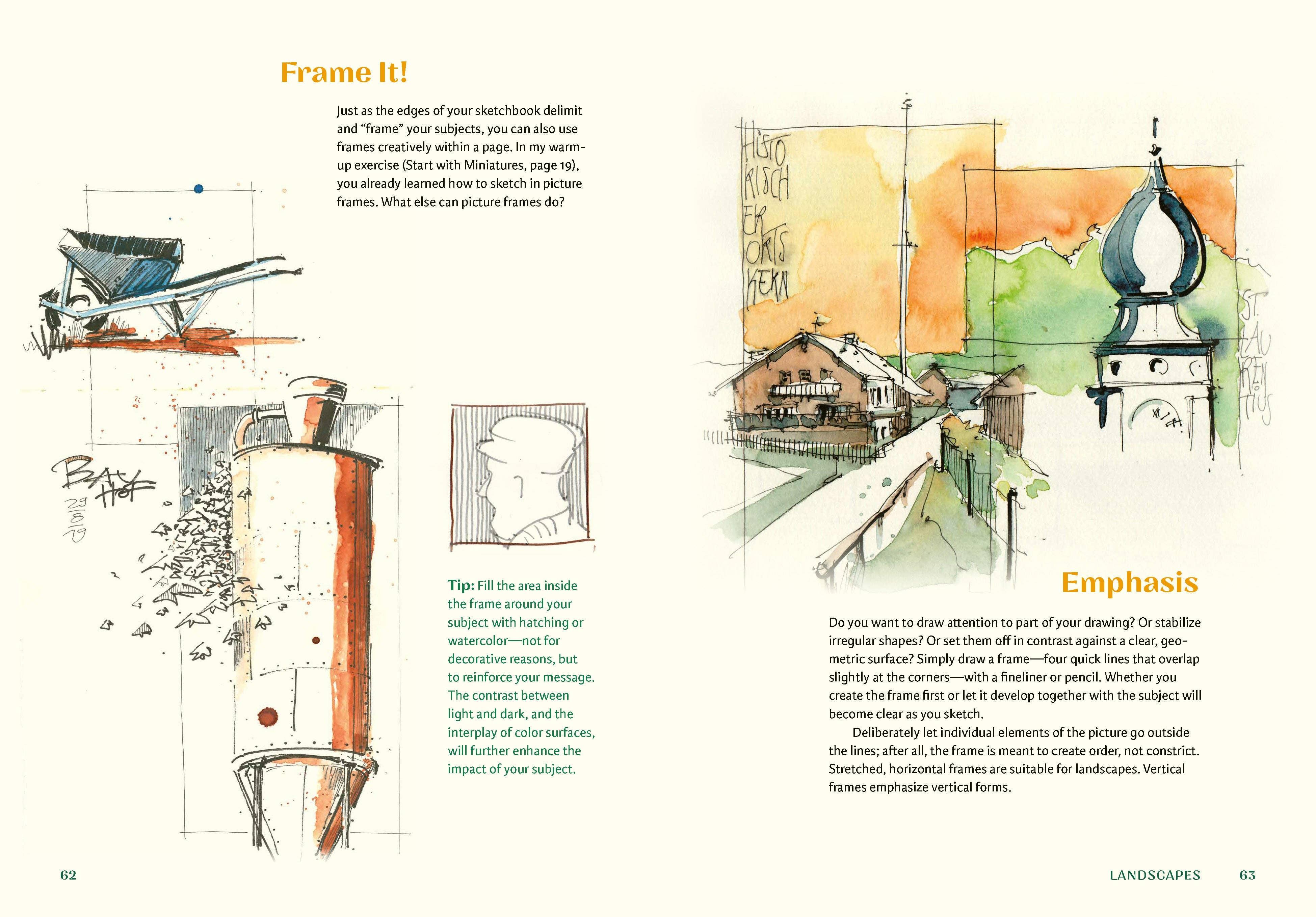 Sketching Outside: An Illustrated Guide to Making Art on the Go