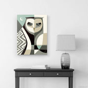 Who? Blue - Giclee 9x12 Print