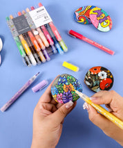 Set of 18 | Extra Fine Tip, Acrylic Paint Marker