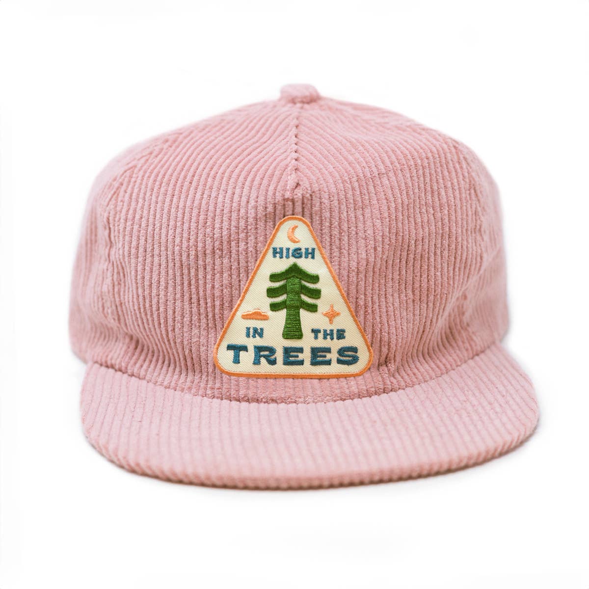 Camper hat with High in the Trees Patch