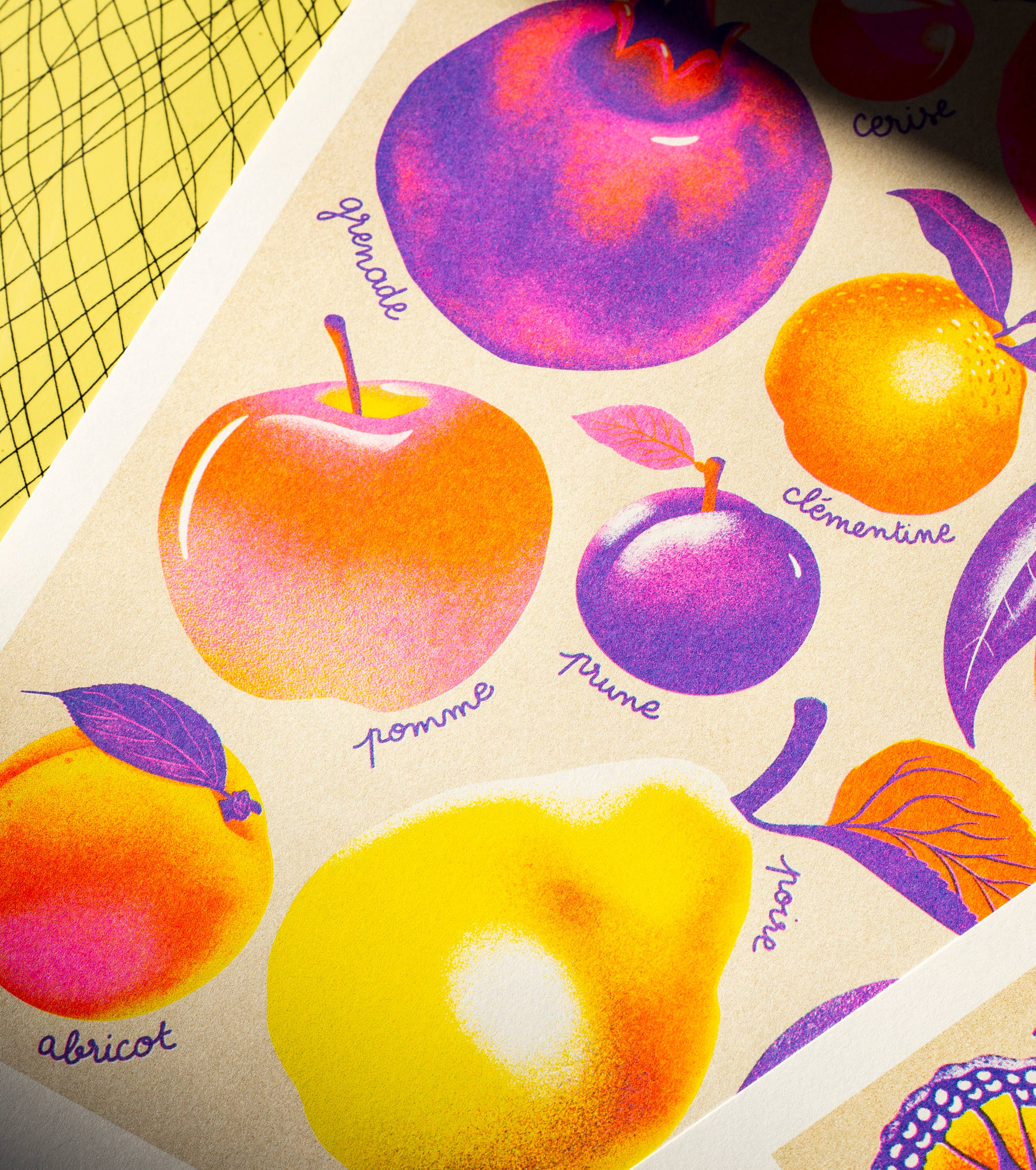 Fruits A3 Poster - Manon Bucciarelli