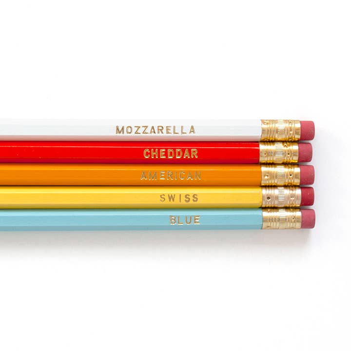 Cheesy Pencil Set