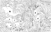 A Million Baby Animals Coloring Book by Lulu Mayo