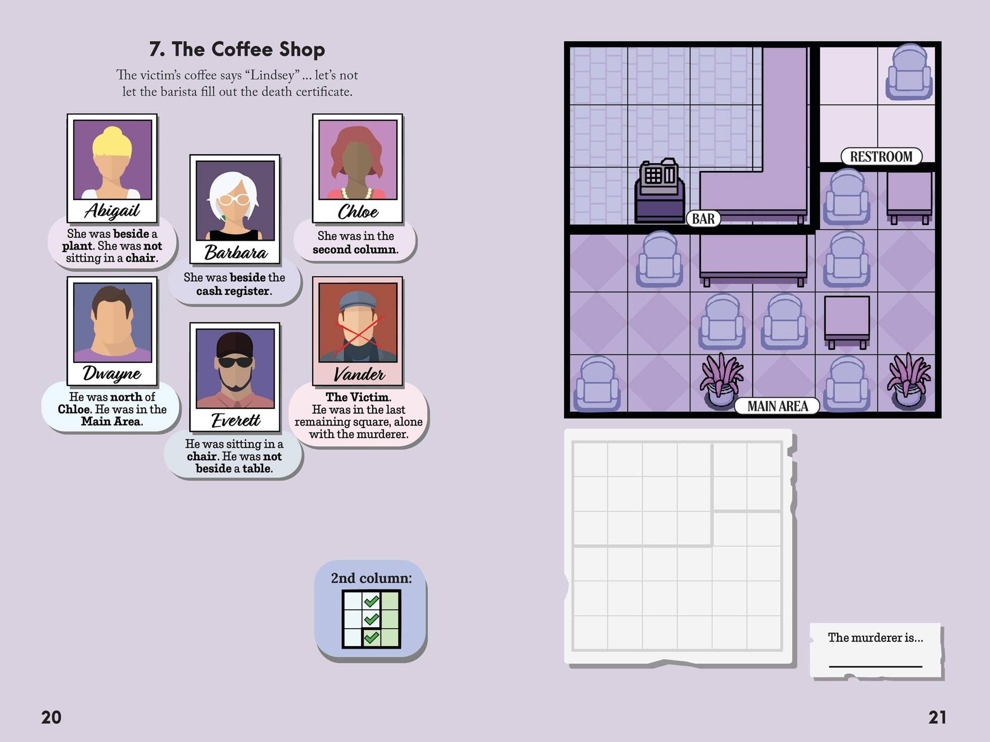 Murdoku 80 Murder Mystery Logic Puzzles