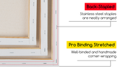 MEEDEN 100% Cotton Stretched Canvas, 11 x 14 In, 11 Packs
