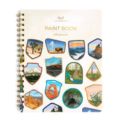 National Parks Learn-To-Paint Gouache Paint Book
