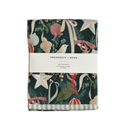 Ornaments and Bows Tea Towel