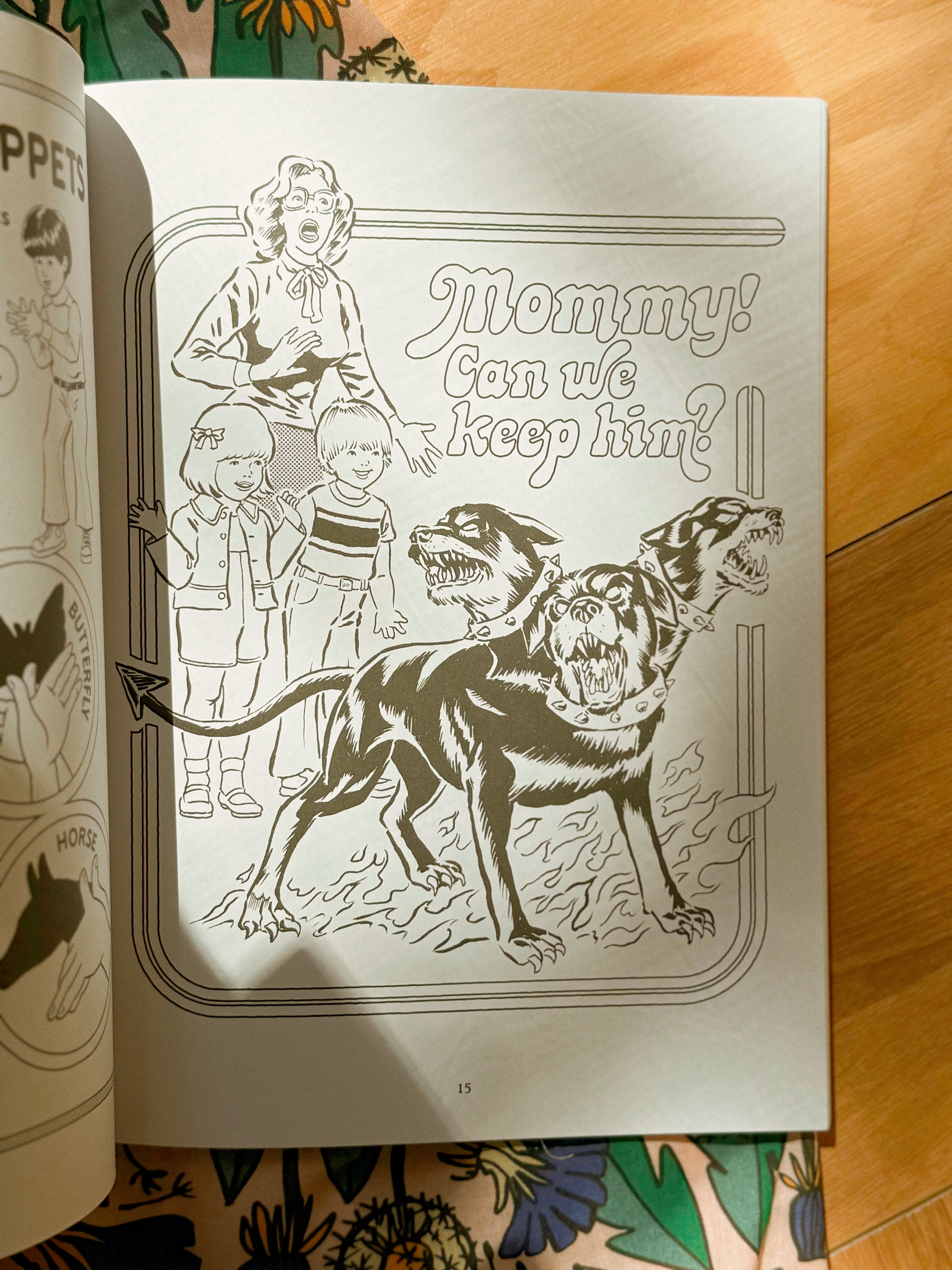 Let's Summon Demons Coloring and Activity Book