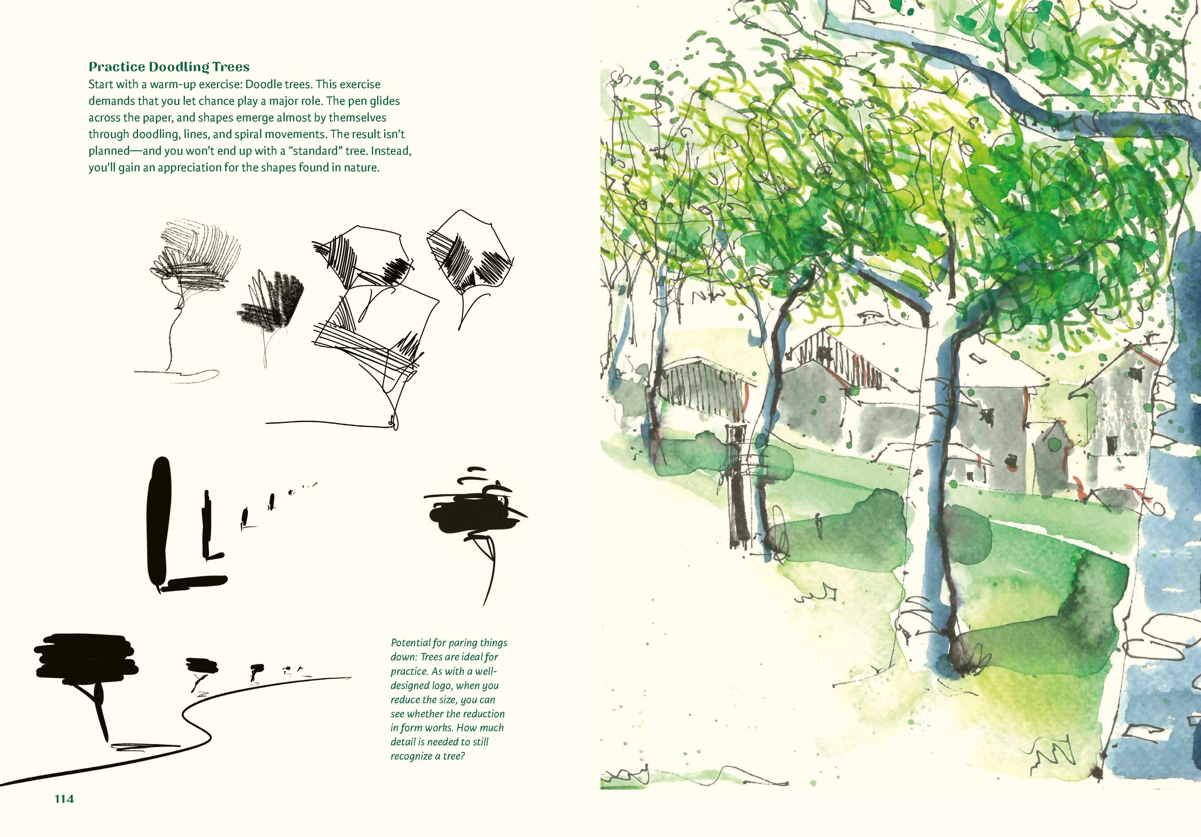 Sketching Outside: An Illustrated Guide to Making Art on the Go