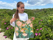 April Showers 100% Silk Scarf