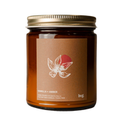 Vanilla + Amber Wax Candle by Heritage Valley Goods