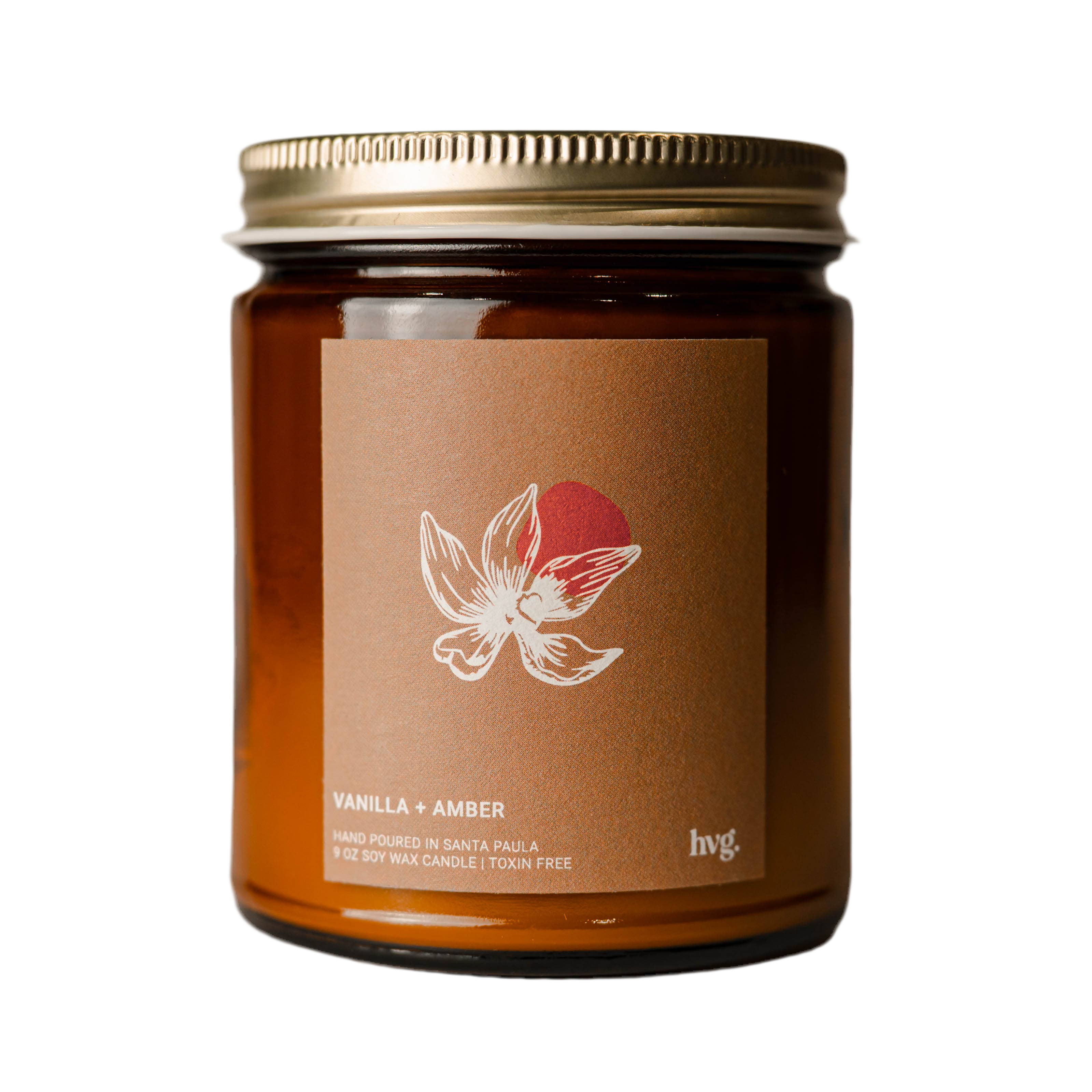 Vanilla + Amber Wax Candle by Heritage Valley Goods
