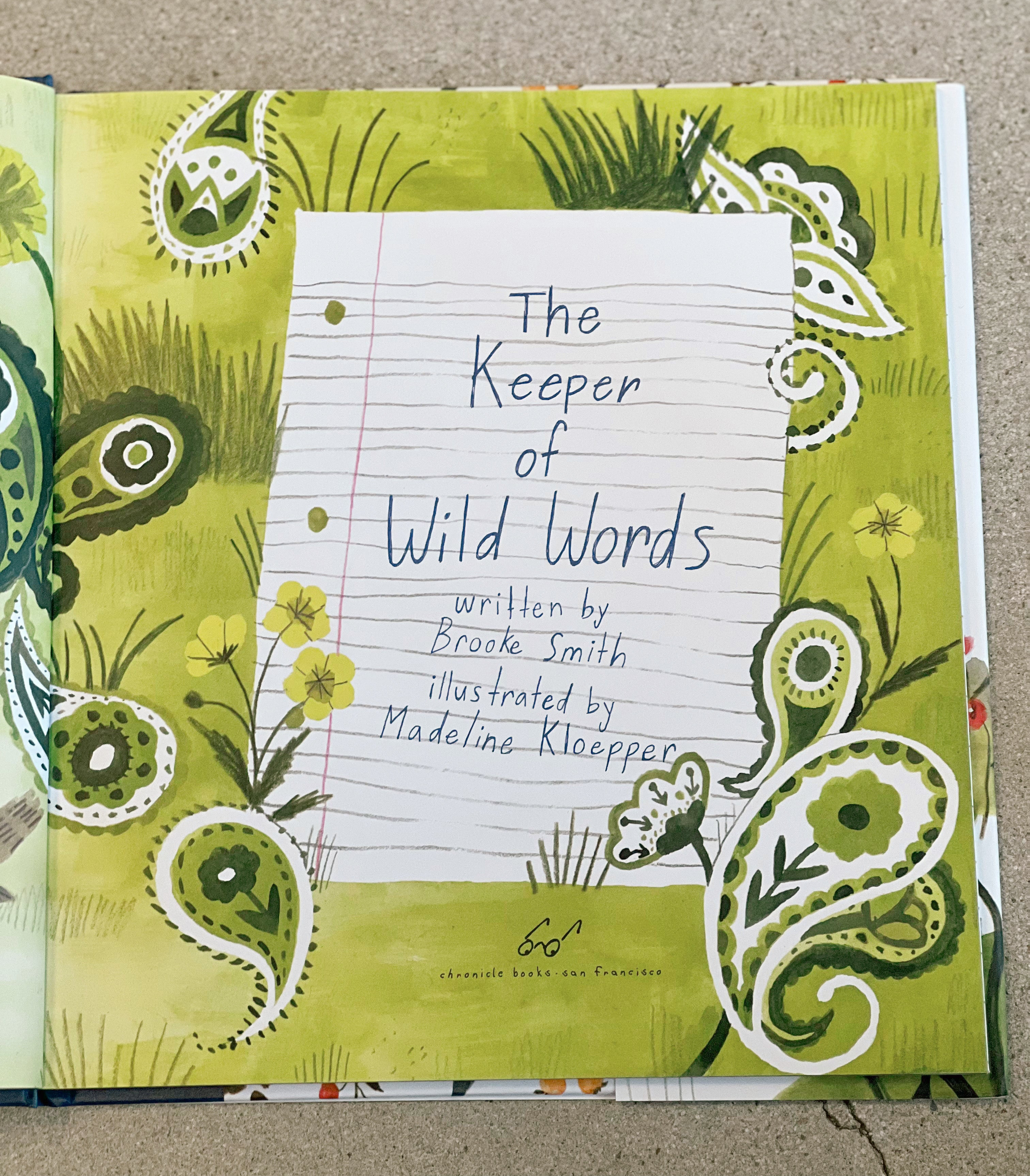 The Keeper of Wild Words by Brooke Smith