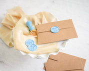 Wax Seal Stamp and Wax Stick Set: 3 Design Options