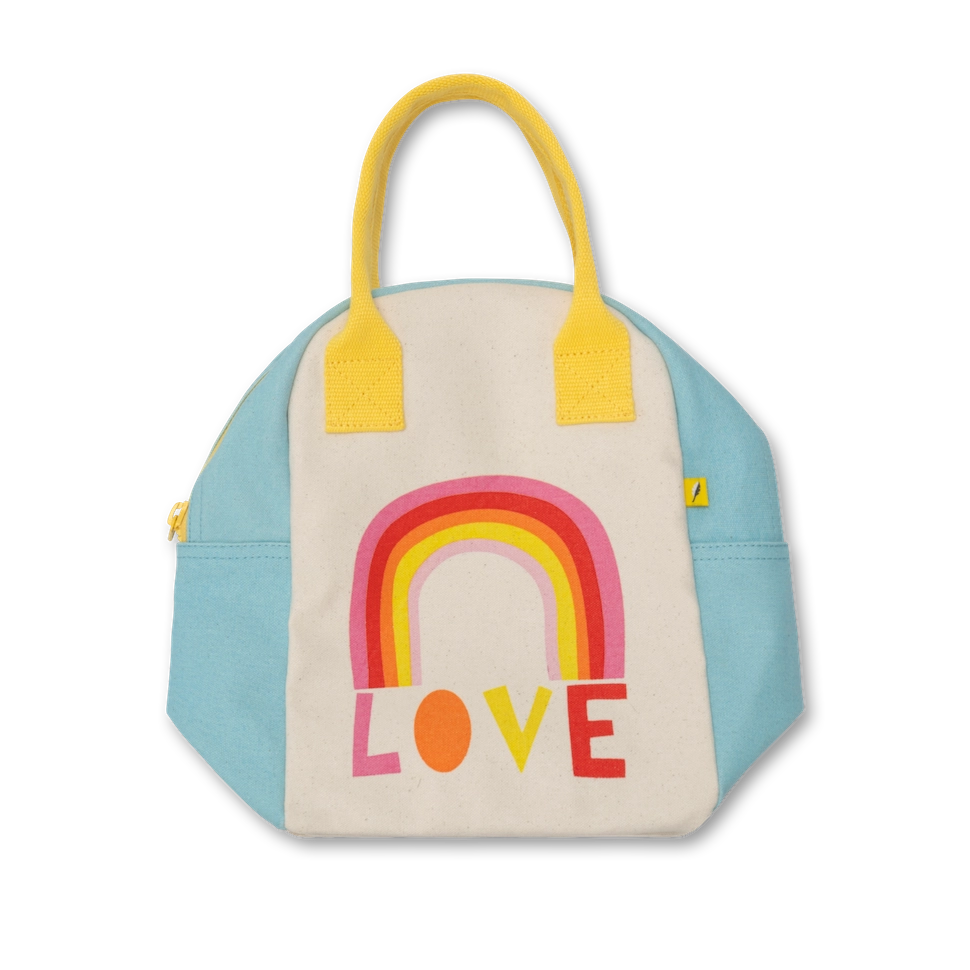 Love Organic Cotton Lunch Bag