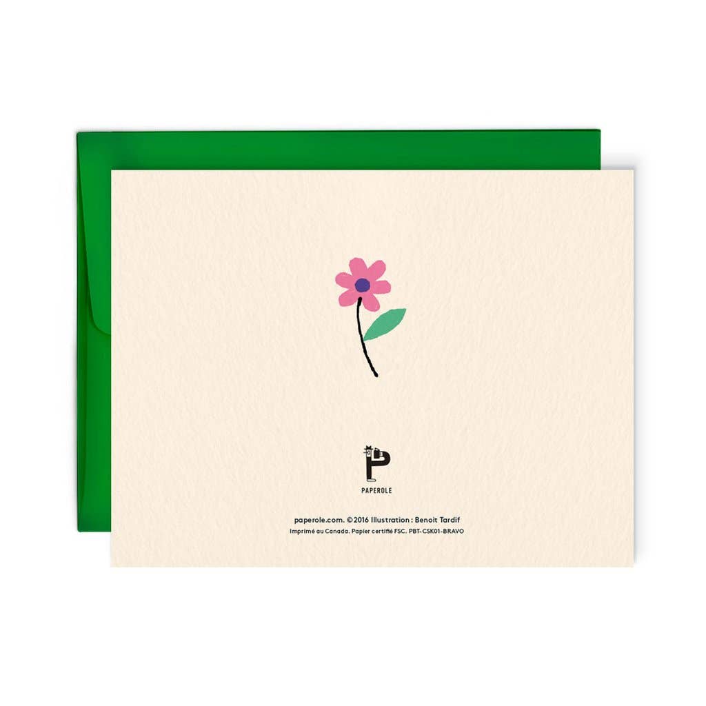 BRAVO — Greeting Card