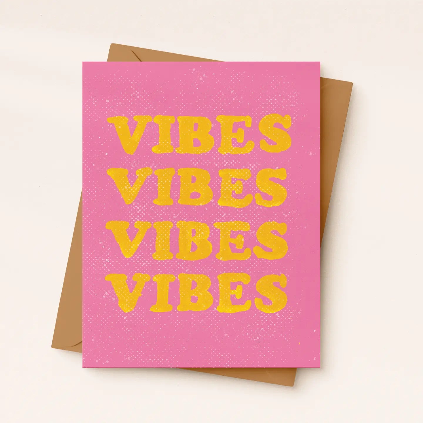 Vibes Greeting Card