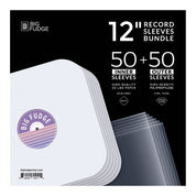 Vinyl Record Sleeves Bundle - 50x Outers + 50x Inners