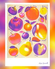 Fruits A3 Poster - Manon Bucciarelli