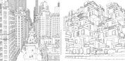 Fantastic Cities | Coloring Book