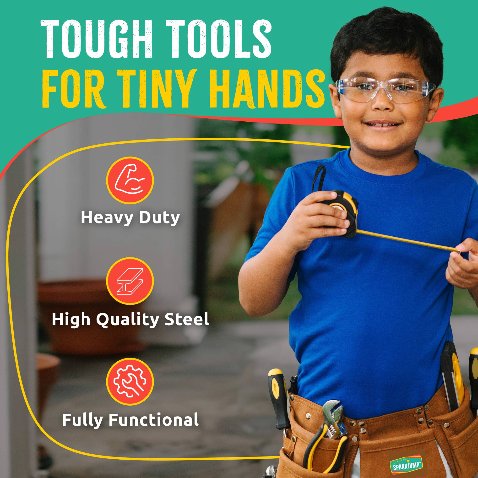 Kids Deluxe Tool Set