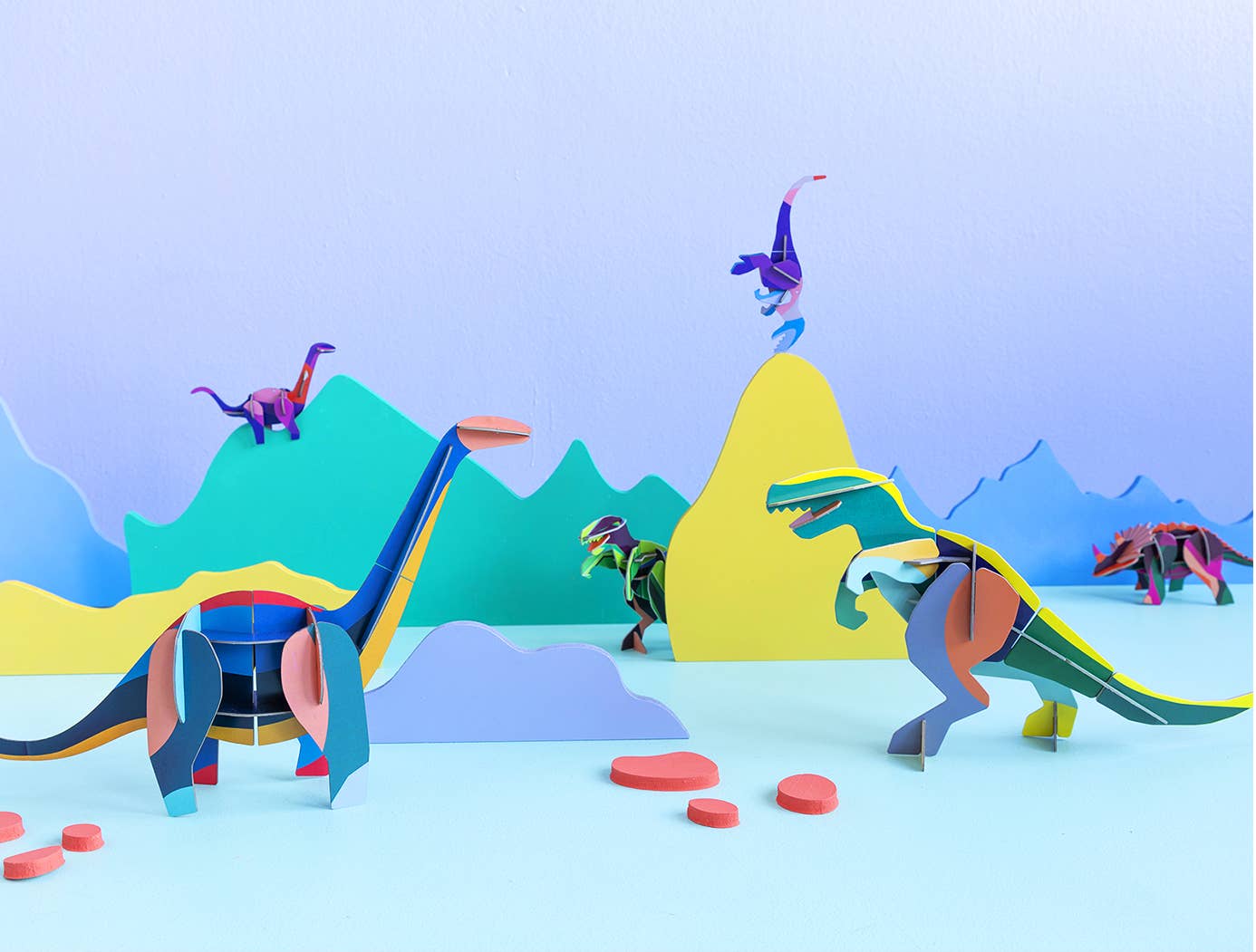 Giant Diplodocus - 3D DIY Craft Kit