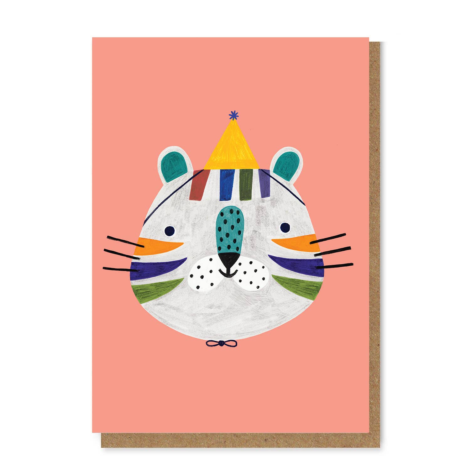 PARTY TIGER Greeting Card