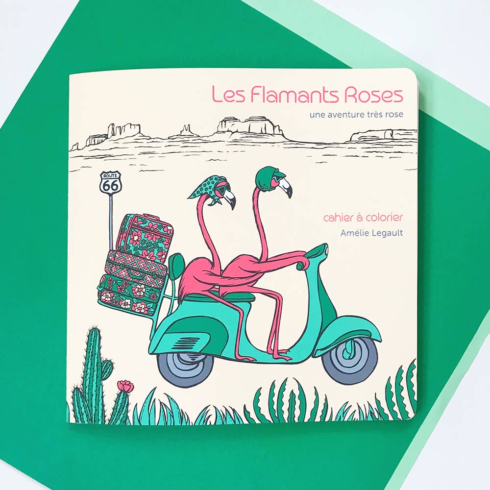 The Pink Flamingos Coloring Book