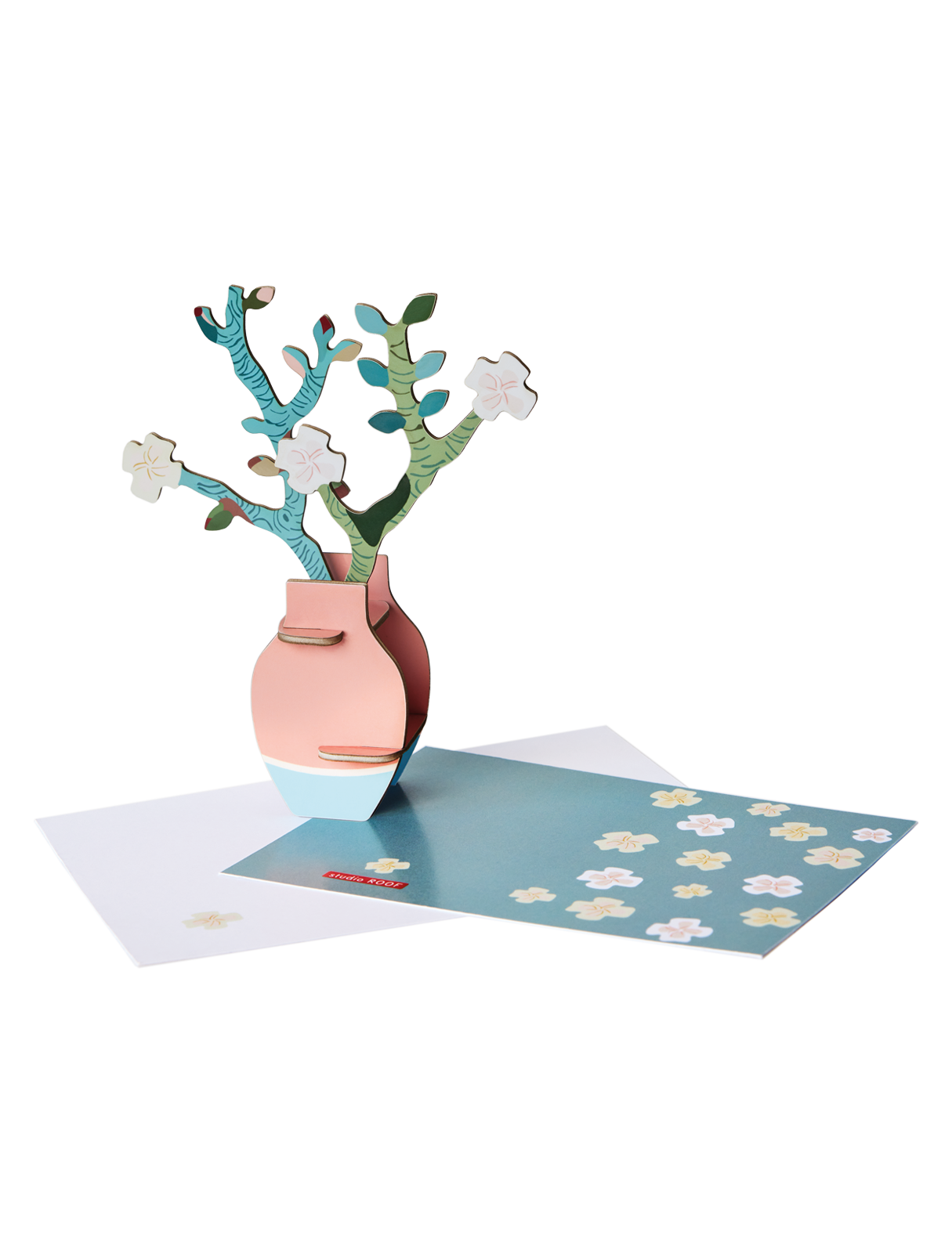 Pop Out Card  Van Gogh Almond Blossom