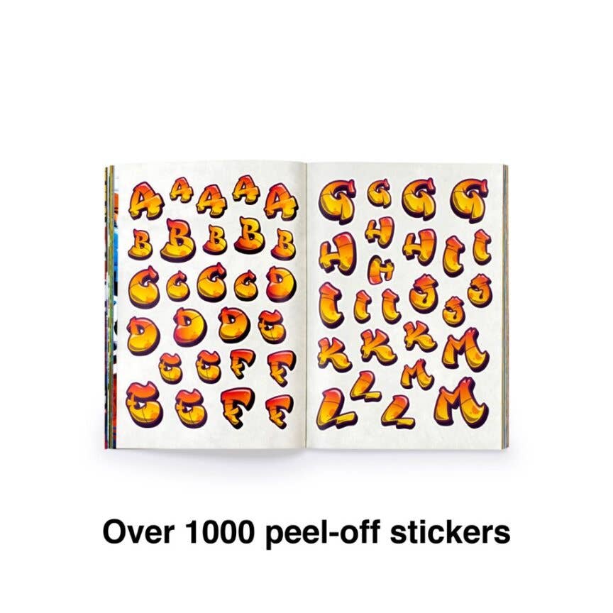 The Graffiti Alphabet Sticker Book