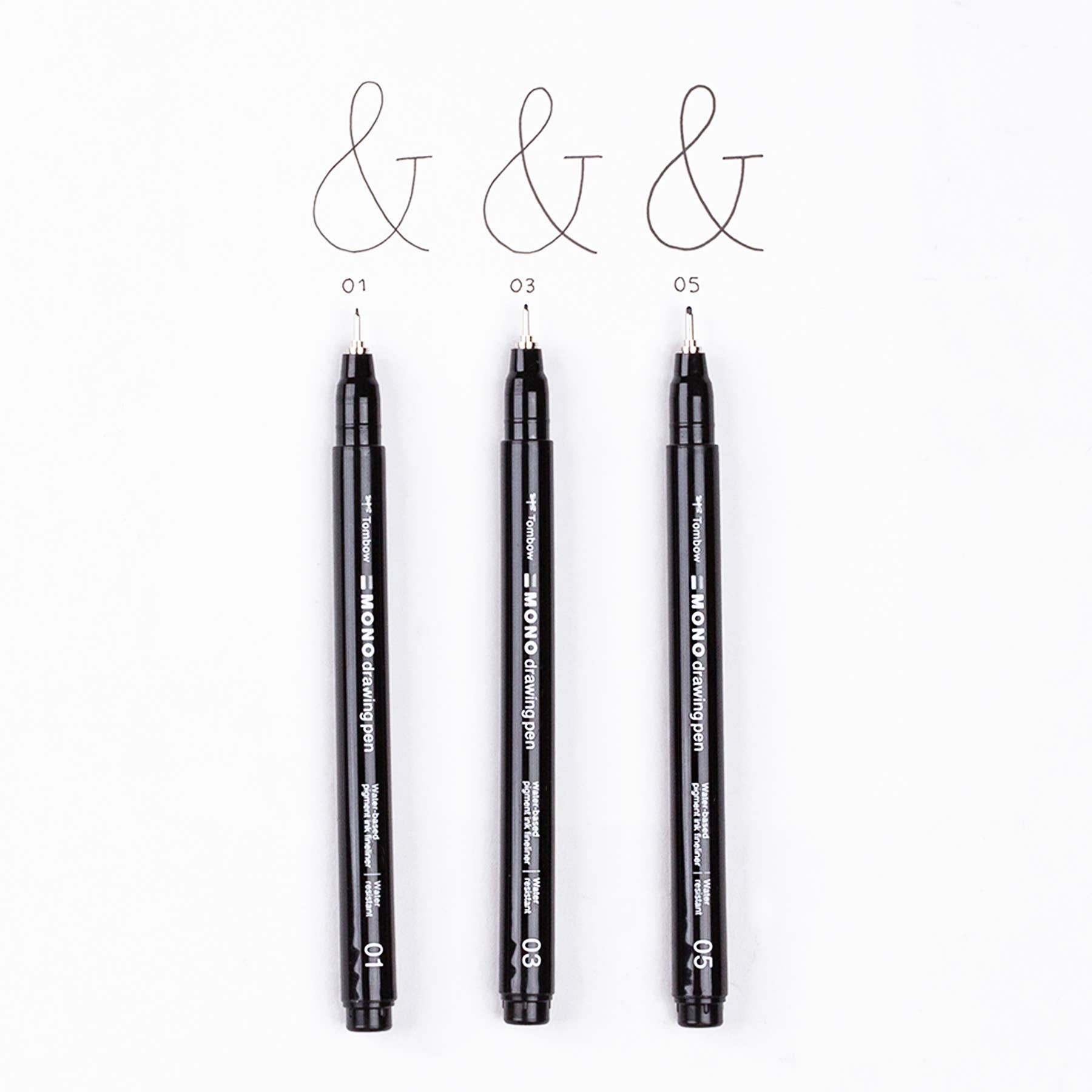 MONO Drawing Pens - 3 Pack