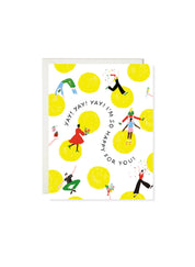 Polka Dot Dance Congratulations Card | Celebration Card