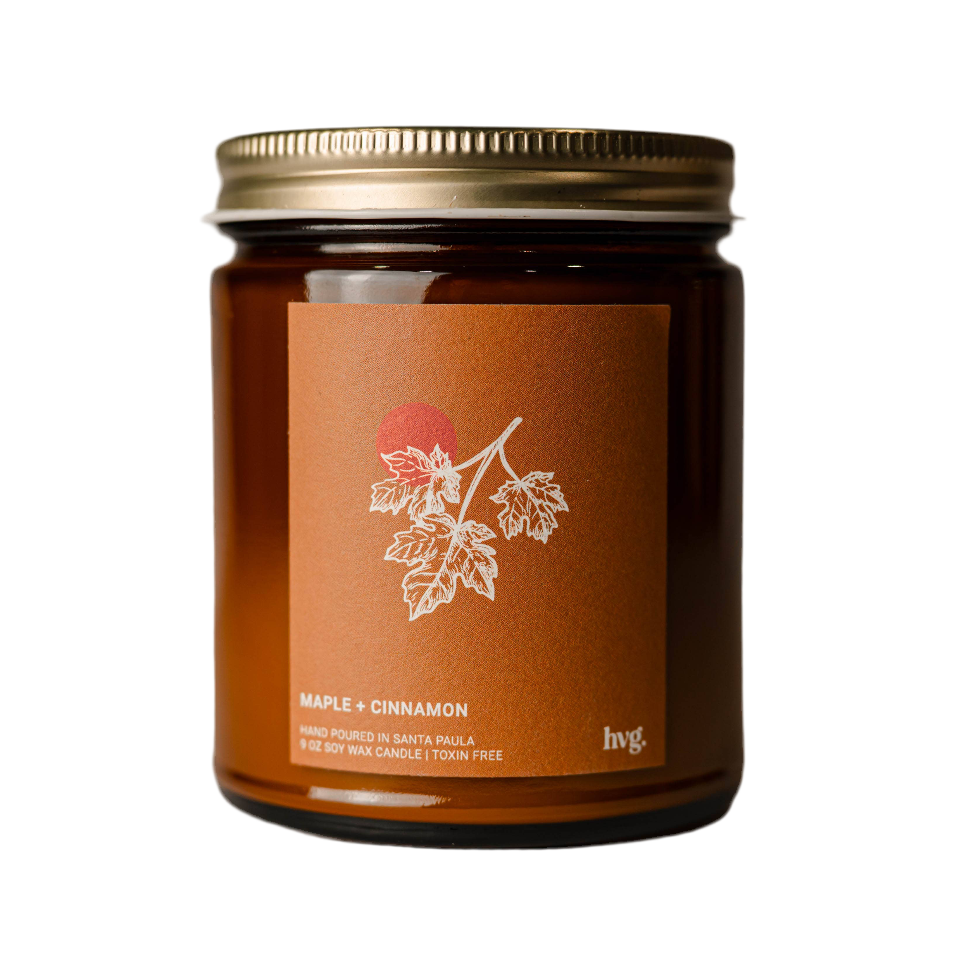Maple + Cinnamon Wax Candle by Heritage Valley Goods
