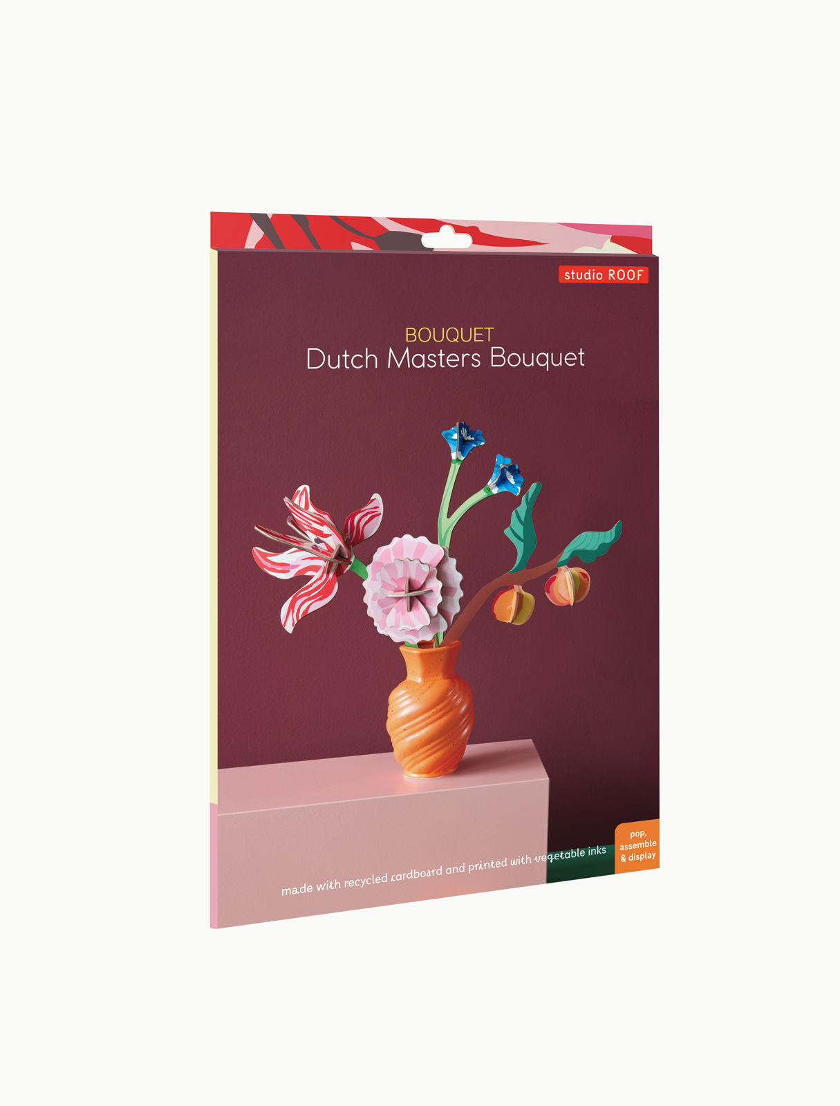 Dutch Masters Bouquet 3D Wall Art Craft Kit