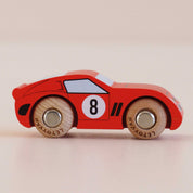 GT25 Finley No. 4 Wooden Toy Race Car