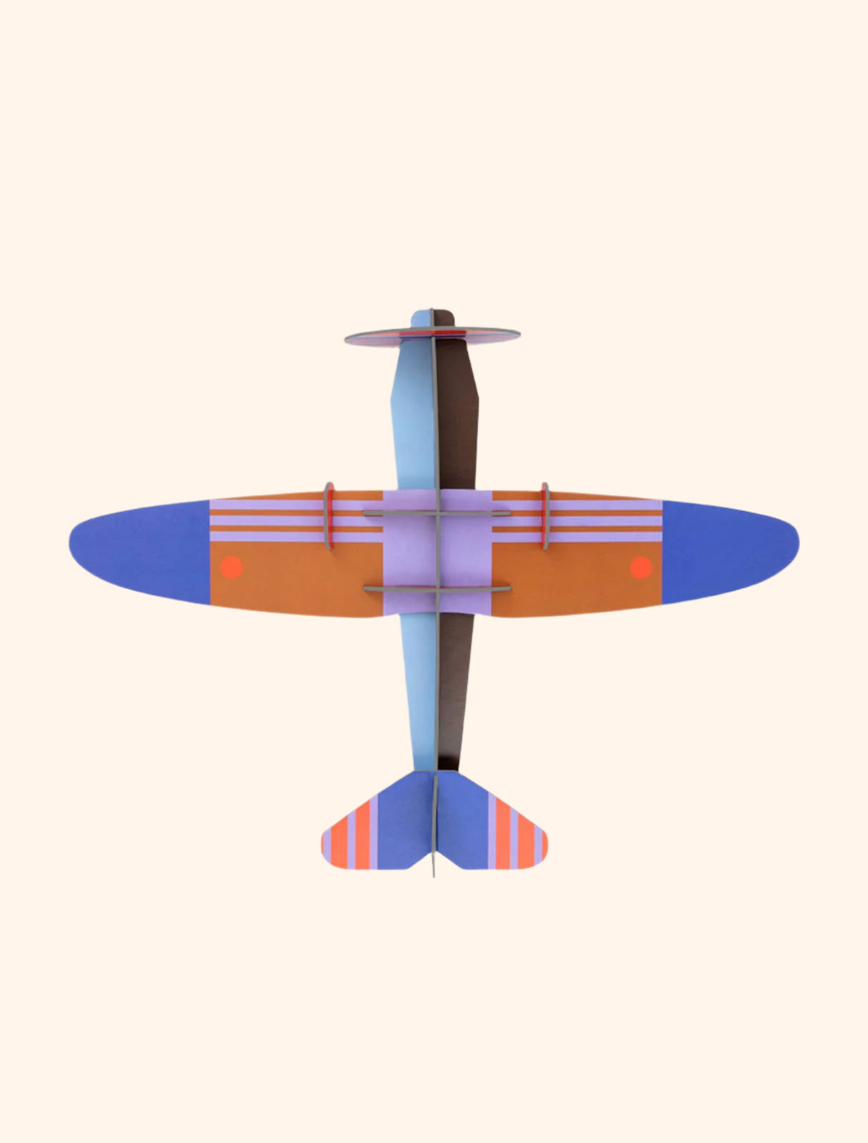 Deluxe Propeller Plane 3D DIY Wall Art