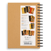 Small Sketchbook 5.5 x 8"-  Spiral Hardcover (Kraft)