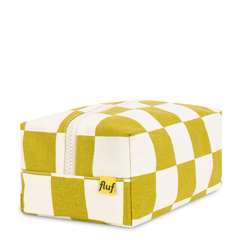 Traveller Bag - Checks Pear