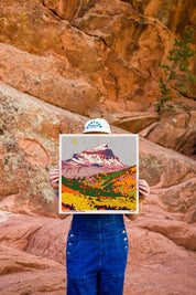 Uncompahgre Peak Art Print 12"x12"