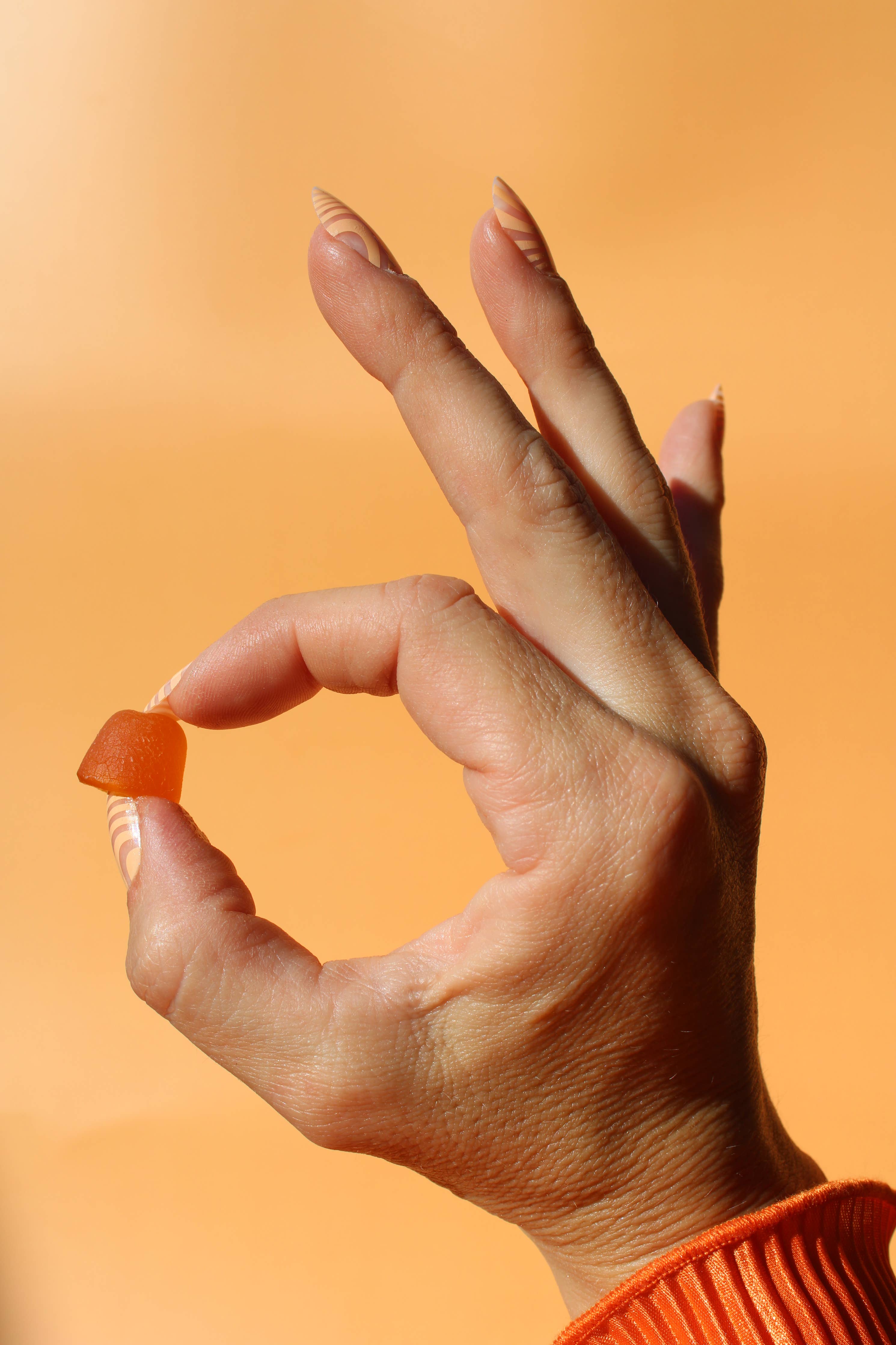 Orange Cream Gummy Candy