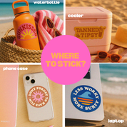 Less Worky More Surfy | Sticker