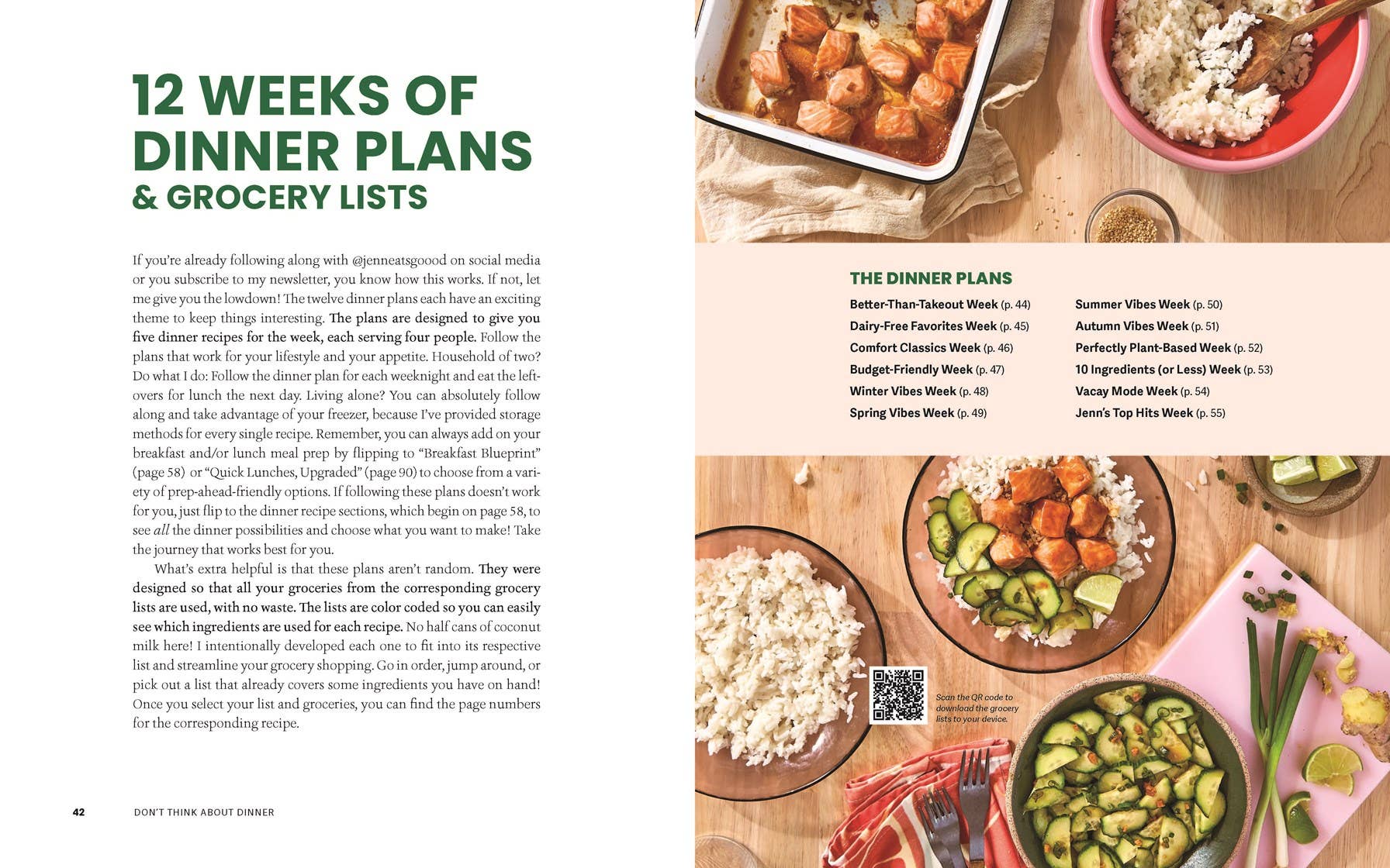 Don’t Think About Dinner | Cookbook