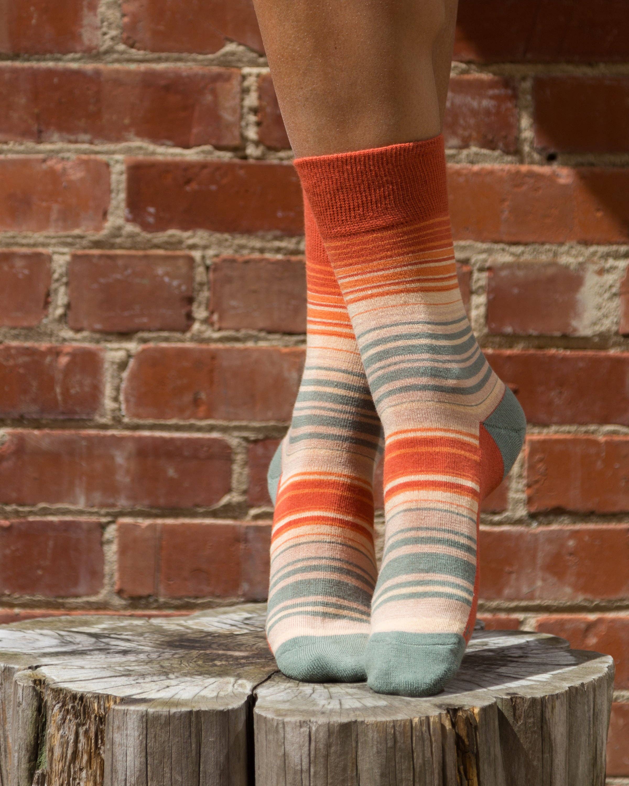 Rainbow Organic Cotton Socks